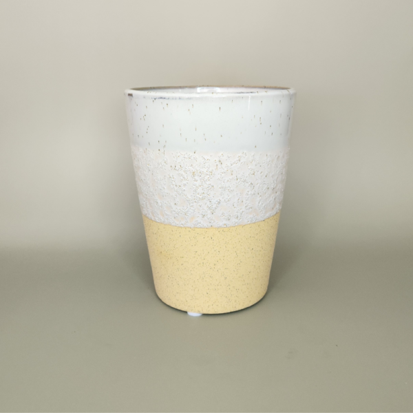 Pots évasé en céramique pastel – Image 3