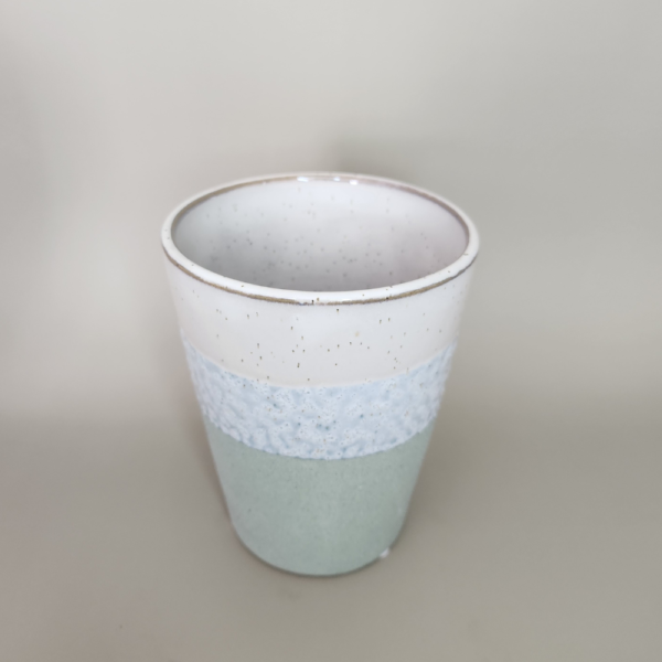 Pot céramique vert