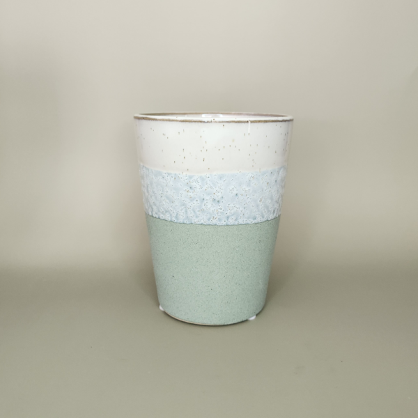 pot céramique pastel vert