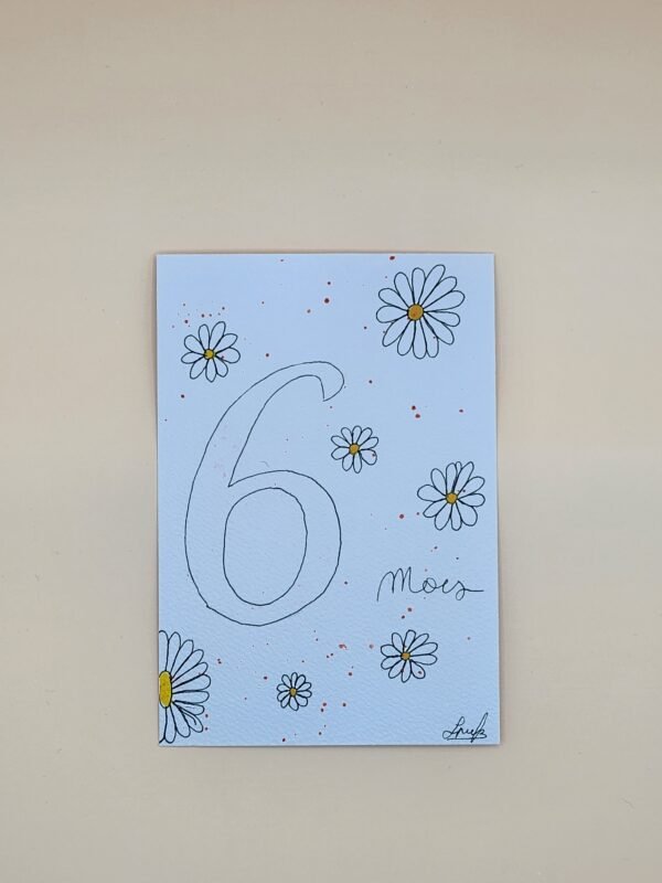 Carte Postale Aquarelle Kit Naissance – Image 7