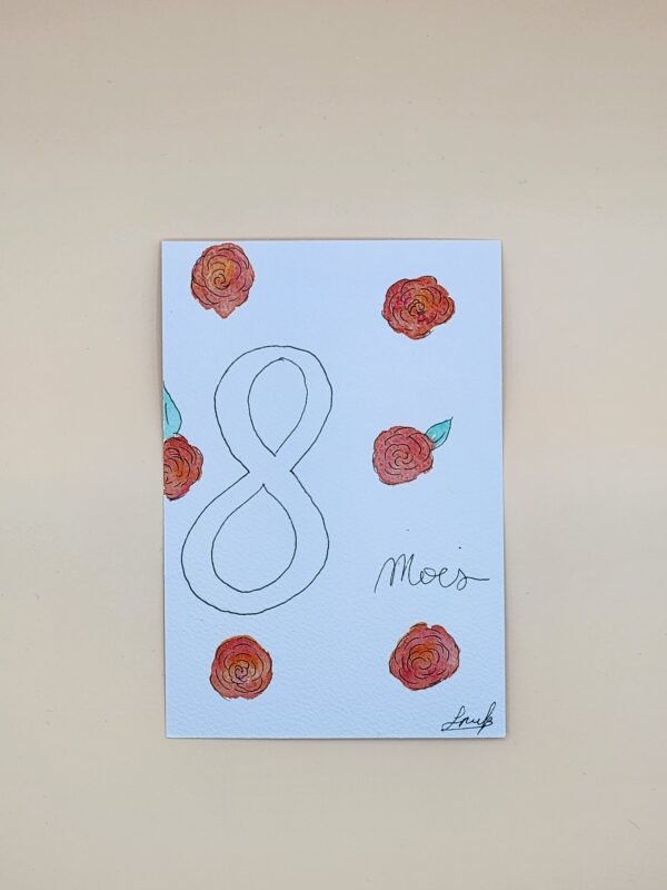 Carte Postale Aquarelle Kit Naissance – Image 9