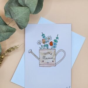 Carte Postale Aquarelle Florale
