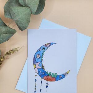 Carte Postale Aquarelle Florale