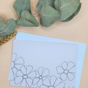 Carte Postale Aquarelle Florale