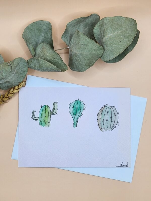 Carte Postale Aquarelle Florale