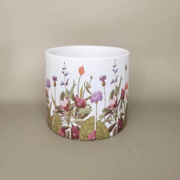 pot céramique florale