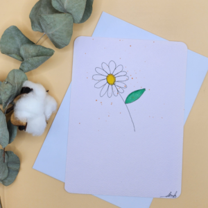 Carte Postale Aquarelle Florale