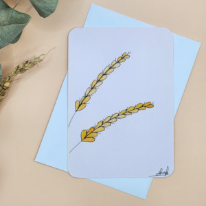 Carte Postale Aquarelle Florale