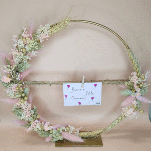 Arceaux fleurs séchées